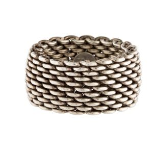 Authentic Tiffany’s Mesh Ring size 7